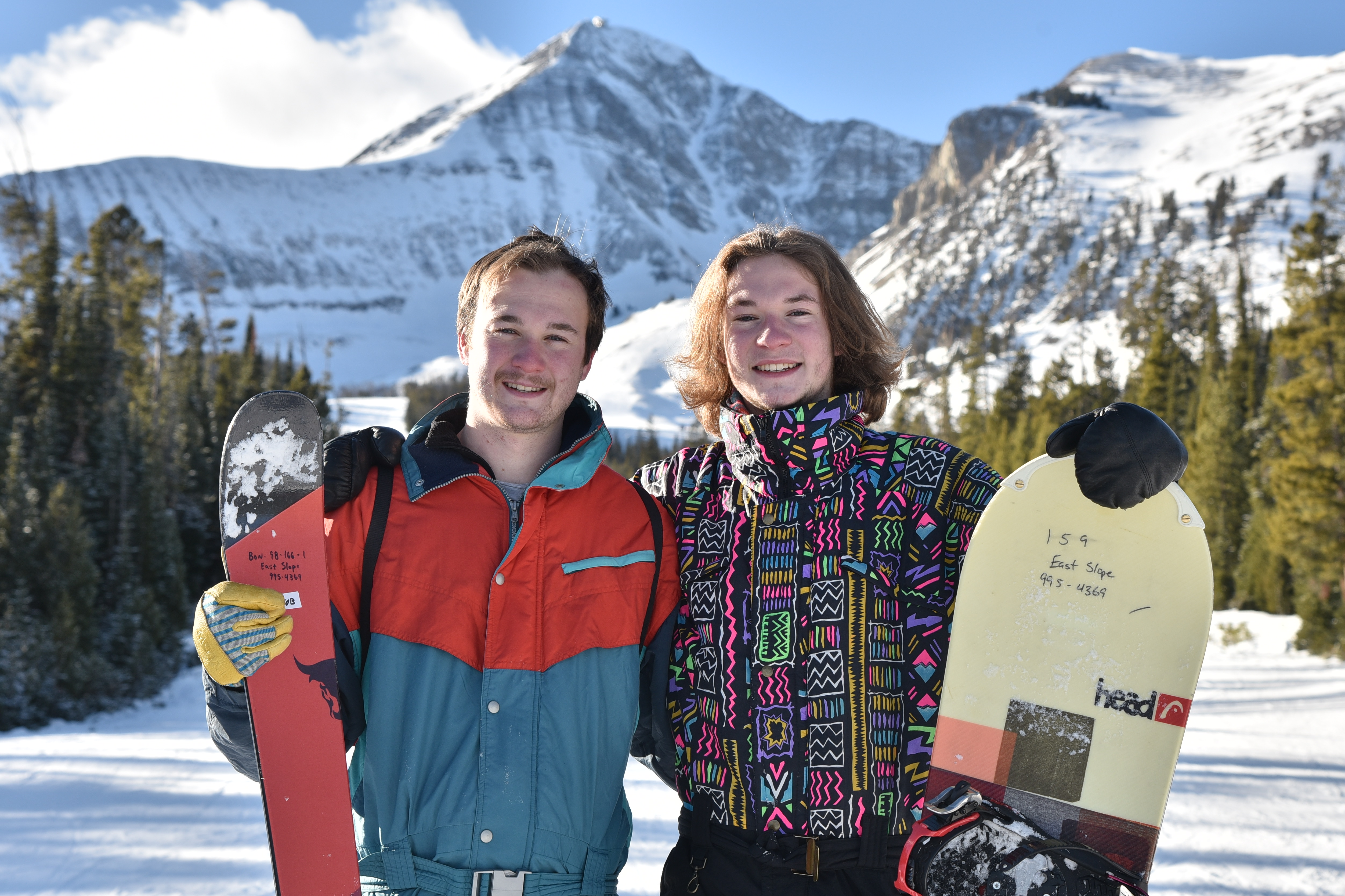 Skiing with Nick in Utah